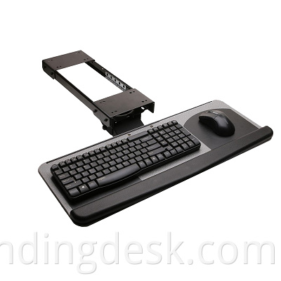 جودة البضائع BK062 مكتب مريح أنيقة تحت صينية لوحة المفاتيح مع وسادة الماوس